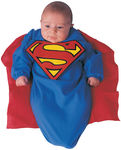 Baby Costume: Superman Deluxe Bunting- Newborn