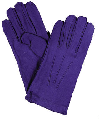 Gloves Mens Nylon Blue