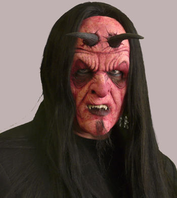 Devil Full Face Foam Prosthetic