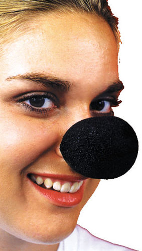 Nose Sponge Animal Black Case Pack 4