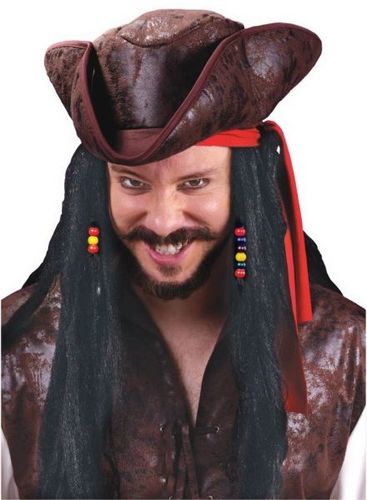 Wig 30 Inch Caribbean Pirate