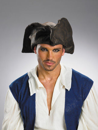 Costume Hat: Jack Sparrow Pirate- Adult