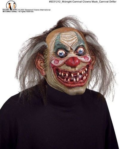 Carnival Drifter Clown Mask