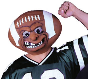 Costume Mask: Game Face Football