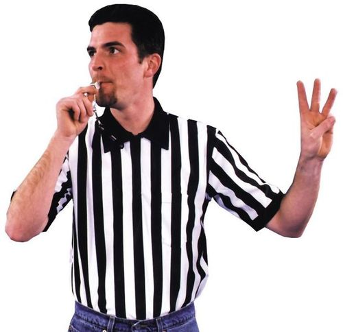 Referee Costume Shirt- Extra Large