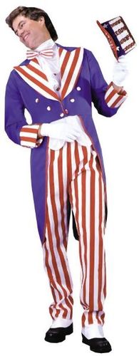 Uncle Sam Plus Size Men's Costume