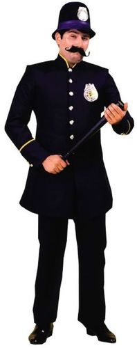 Keystone Cop Men's Costume- Large