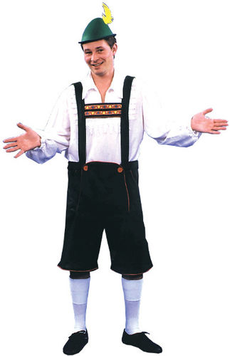 Lederhosen Men's Costume- Large