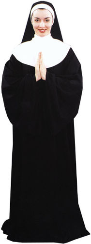 Women's Costume: Nun- One Size