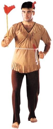 Native Indian Man Men's Costume- One Size