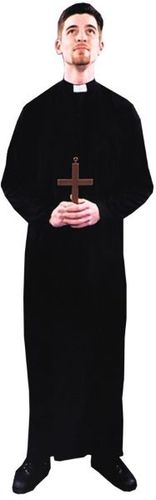 Priest Men's Costume- One Size