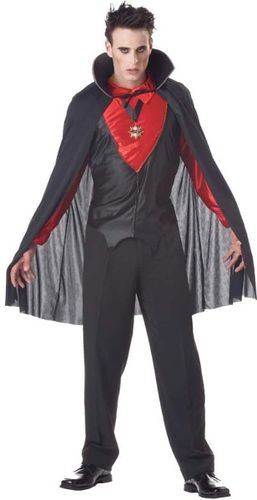 Men's Costume: Vampire: Extra Large