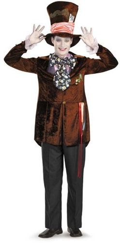 Mad Hatter Men's Costume- Size 42-46