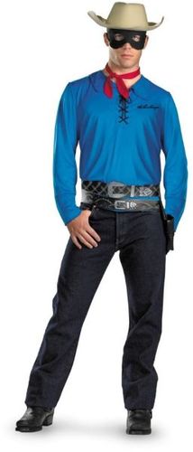 Classic Lone Ranger Men's Costume- Size 42-46