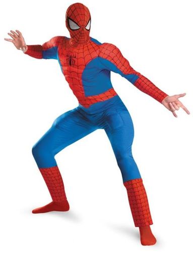 Spiderman Deluxe Muscle Costume