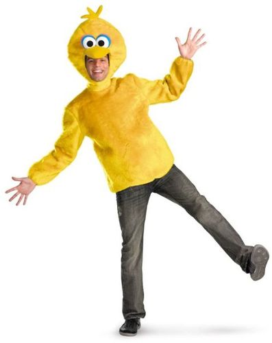 Big Bird Men's Costume- Size 42-46