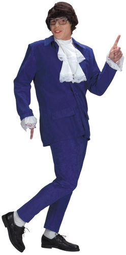 Men's Costume: Austin Powers Deluxe- Standard