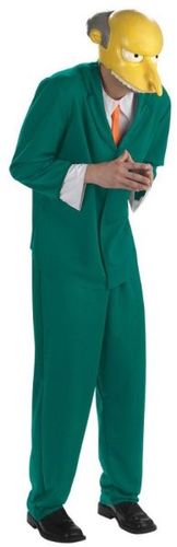 Mr. Burns from The Simpsons Men's Costume- Size 42-46