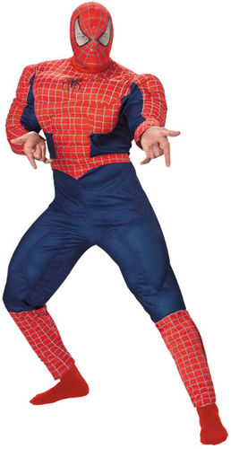 Spiderman Muscle Costume Adult S3