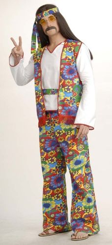 Hippie Dippie Man Men's Costume- One Size