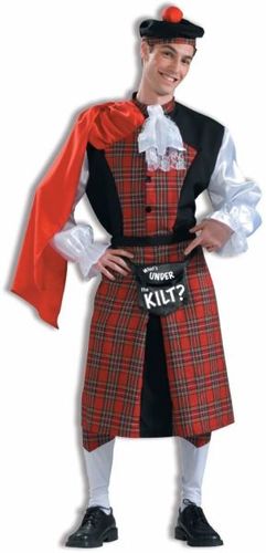 What's Under The Kilt Men's Costume- One Size