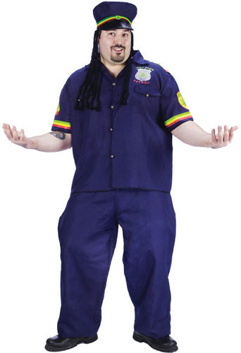 Way High Patrolman Plus Size Costume