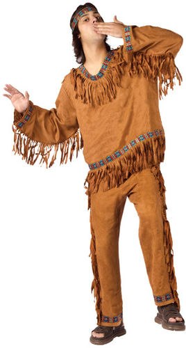 American Indian Men's Costume- One Size