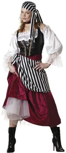 Women's Costume: Pirate Wench- Extra Large