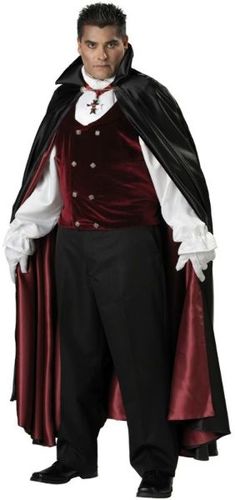 Gothic Vampire Men's Costume 3XL