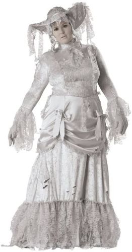 Ghostly Lady Women's Plus Size Costume