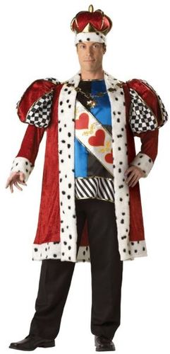 King Of Hearts Men's 2X-Large Costume