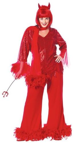 Red Hot Mama Women's Plus Size Costume