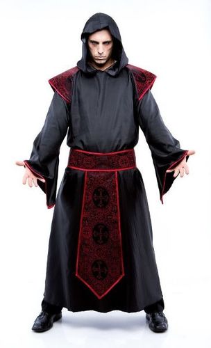 Gothic Priest Men's Costume 2XL