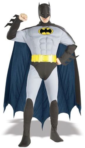 Batman Muscle Chest Costume - Adult Large