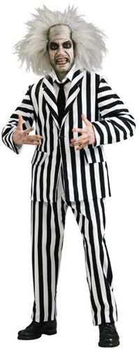 Men's Costume: Beetlejuice Grand Heritage- Extra Large