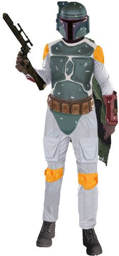 Deluxe Boba Fett Men's Costume- Size 36-44