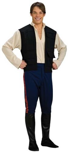 Han Solo Deluxe Men's Costume- Standard