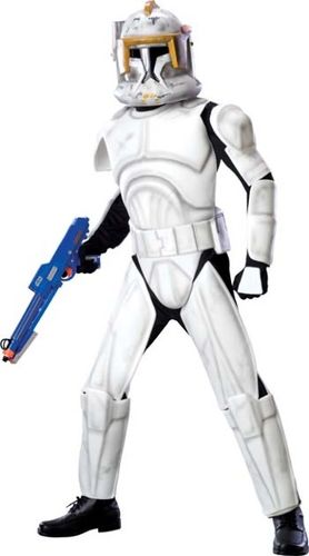 Clonetrooper Cody Deluxe Men's Costume- Standard