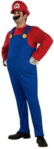 Super Mario Deluxe Men's Costume- Large