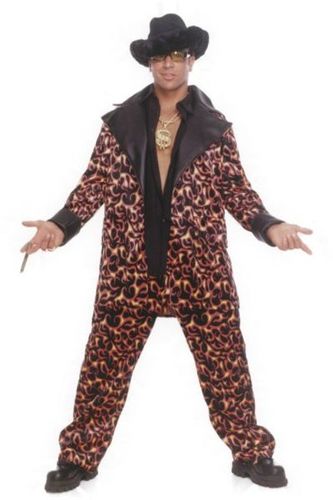 Big Daddy Inferno Men's Costume XL