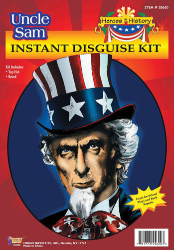 Uncle Sam Instant Disguise Kit