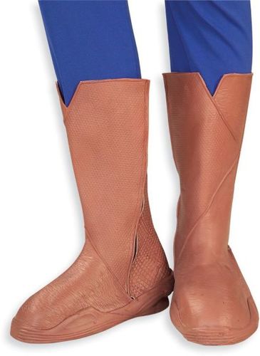 Costume Accessory: Superman Deluxe Boot Tops- Adult