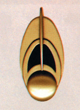 Star Trek Bajoran Commander Badge