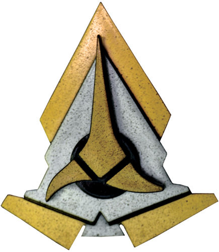 Star Trek Klingon Commander Badge