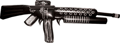 Inflatable Costume Weapon: Tony Montana