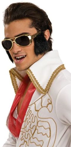 Elvis Glasses With Sideburns