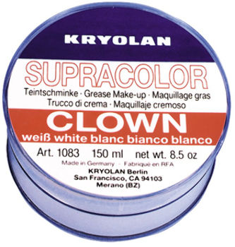 Clown White 8 1/2 Oz