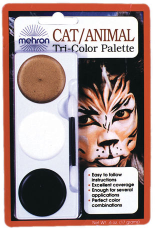 Tri Color Palette Cat Animal