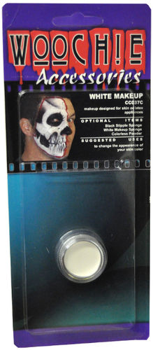 White Mask Cover Carded