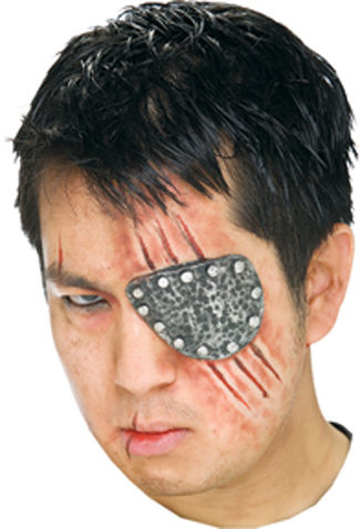 Eye Patch Metal Prosthetic Case Pack 2